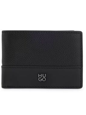 HUGO LEATHER BILLFOLD WALLET